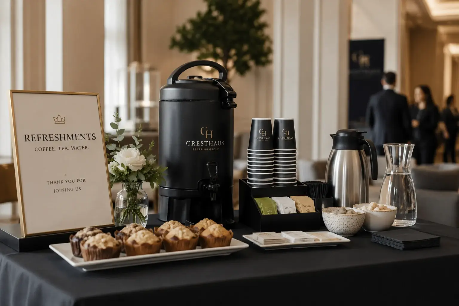 Refreshment Service — CrestHaus Staffing